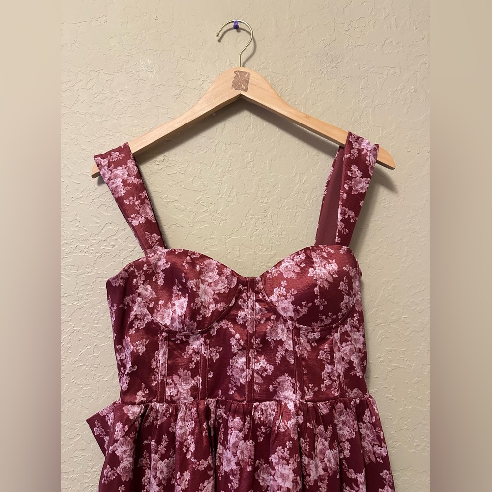 Altar'd State Pink Floral Mini Dress - Picture 4 of 9